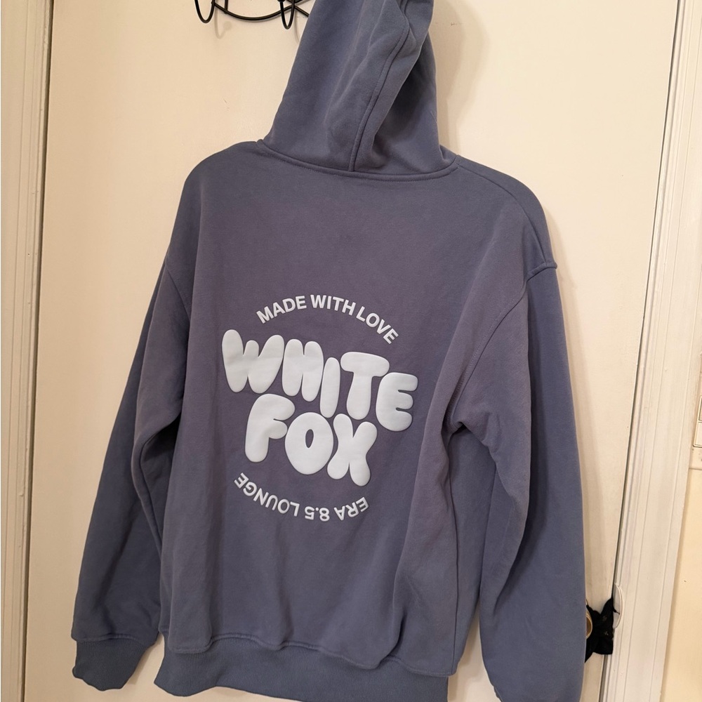 Whitefox Boutique oversized Blue Hoodie - Picture 2 of 6